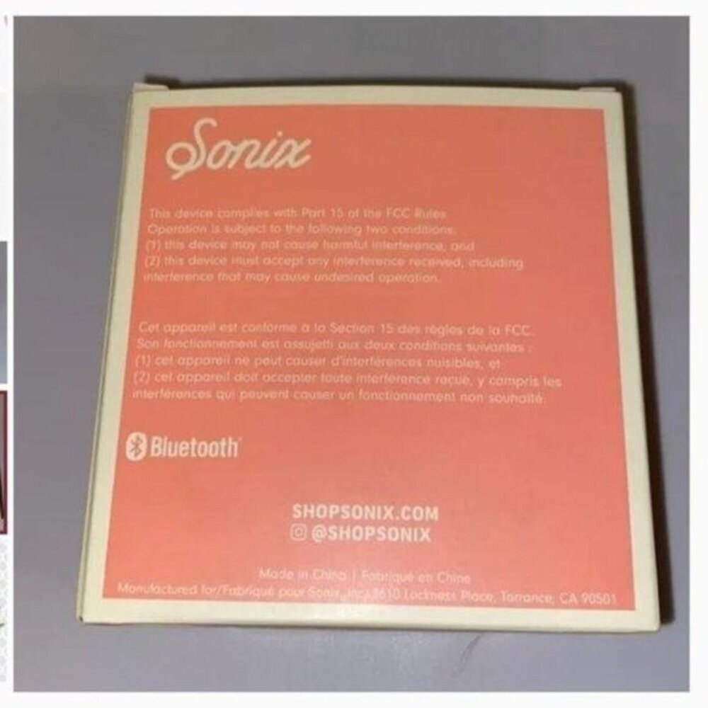 Sonix Bluetooth Speaker NEW Bluetooth Pink - Picture 5 of 6